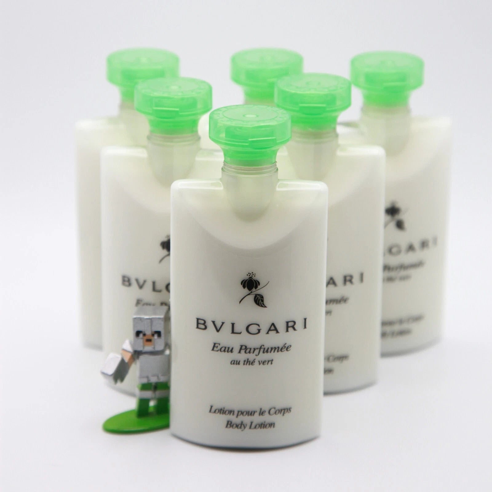BVLGARI au Thé Vert (Green Tea) Body Lotion, Set of 6 - 6x75ml (450ml Total)