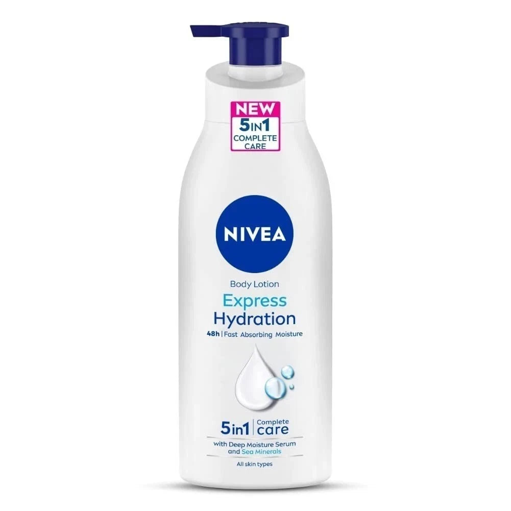 Nivea Body Lotion Express Hydration Skin Care Body Care 400ml